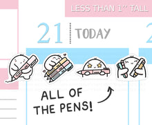 Load image into Gallery viewer, S_449 Squidge Loves Pens | Squidge Stickers | Planner Stickers