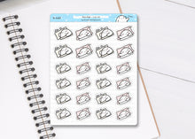 Load image into Gallery viewer, S_465 Squidge Loves Lie Ins | Squidge Stickers | Planner Stickers