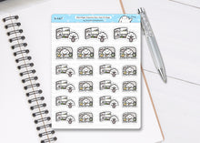 Load image into Gallery viewer, S_467 Squidge Cleans The Fridge | Squidge Stickers | Planner Stickers