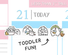 Load image into Gallery viewer, S_471 Squidge Toddler Sampler 2.0 | Squidge Stickers | Planner Stickers