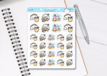 Load image into Gallery viewer, S_473 Squidge Beach Day | Squidge Stickers | Planner Stickers