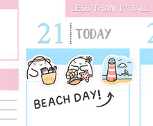 Load image into Gallery viewer, S_473 Squidge Beach Day | Squidge Stickers | Planner Stickers