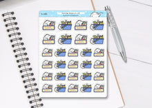 Load image into Gallery viewer, S_481 Squidge Goes to the Supermarket | Squidge Stickers | Planner Stickers