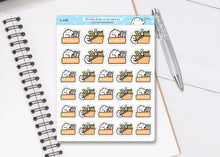 Load image into Gallery viewer, S_481 Squidge Goes to the Supermarket | Squidge Stickers | Planner Stickers