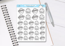 Load image into Gallery viewer, S_489 Squidge - Plot Twist | Squidge Stickers | Planner Stickers