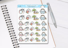 Load image into Gallery viewer, S_492 Squidge Summer Vibes | Squidge Stickers | Planner Stickers