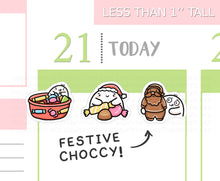 Load image into Gallery viewer, S_730 Festive Choccy | Squidge Stickers