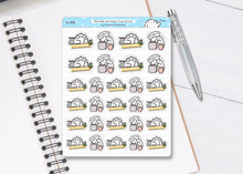 Load image into Gallery viewer, S_501 Squidge Watches True Crime | Squidge Stickers | Planner Stickers