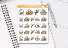 Load image into Gallery viewer, S_504 Squidge Spooky Florals | Squidge Stickers | Planner Stickers