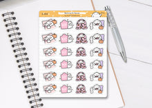 Load image into Gallery viewer, S_505 Resting In Peace | Squidge Stickers | Planner Stickers