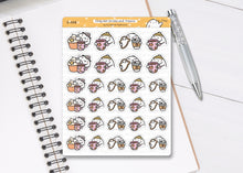Load image into Gallery viewer, S_508 Cosy Hot Drinks and Treats | Squidge Stickers | Planner Stickers