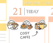 Load image into Gallery viewer, S_510 Squidge Cosy Cafe | Squidge Stickers | Planner Stickers