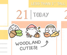 Load image into Gallery viewer, S_512 Squidge Woodland Cuties | Squidge Stickers | Planner Stickers
