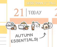 Load image into Gallery viewer, S_517 Cosy Season Essentials | Squidge Stickers | Planner Stickers