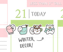 Load image into Gallery viewer, S_528 Squidge Winter Decor | Squidge Stickers | Planner Stickers (Copy)