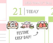 Load image into Gallery viewer, S_540 Squidge Festive Cosy Vibes | Squidge Stickers | Planner Stickers