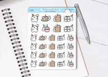 Load image into Gallery viewer, S_553 Squidge Loves Birthdays! | Squidge Stickers | Planner Stickers