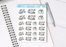 Load image into Gallery viewer, S_563 Squidge is Motivated! | Squidge Stickers | Planner Stickers