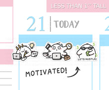 Load image into Gallery viewer, S_563 Squidge is Motivated! | Squidge Stickers | Planner Stickers