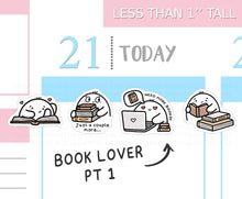 Load image into Gallery viewer, S_565 Squidge Loves Books Pt 1 | Squidge Stickers | Planner Stickers