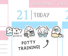 Load image into Gallery viewer, S_572 Squidge is Potty Training | Squidge Stickers | Planner Stickers