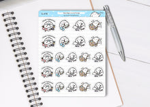 Load image into Gallery viewer, S_578 Squidge is Crafting | Squidge Stickers | Planner Stickers