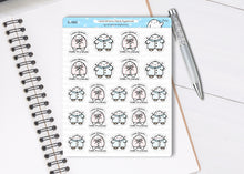 Load image into Gallery viewer, S_580 Squidge - Less Drama, More Pyjamas | Squidge Stickers | Planner Stickers
