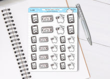 Load image into Gallery viewer, S_585 Squidge Takes a Selfie | Squidge Stickers | Planner Stickers