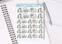 Load image into Gallery viewer, S_593 Squidge - Plumber | Squidge Stickers | Planner Stickers