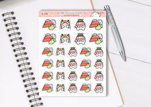 Load image into Gallery viewer, S_731 Cute Winter Accessories | Squidge Stickers
