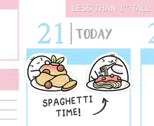 Load image into Gallery viewer, S_602 Squidge Loves Spaghetti | Squidge Stickers | Planner Stickers