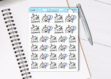 Load image into Gallery viewer, S_605 Squidge Says Hooray! | Squidge Stickers | Planner Stickers