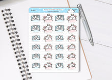 Load image into Gallery viewer, S_612 Squidge Good/Bad Night Sleep | Squidge Stickers | Planner Stickers