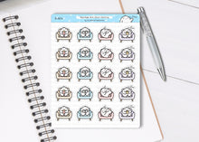 Load image into Gallery viewer, S_614 Squidge Chilling in Armchair | Squidge Stickers | Planner Stickers