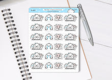 Load image into Gallery viewer, S_615 Squidge is Feeling Hormonal | Squidge Stickers | Planner Stickers