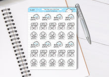 Load image into Gallery viewer, S_620 Squidge is Having a Bad Day! | Squidge Stickers | Planner Stickers