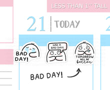 Load image into Gallery viewer, S_620 Squidge is Having a Bad Day! | Squidge Stickers | Planner Stickers