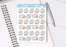 Load image into Gallery viewer, S_621 Squidge Needs a Nap! | Squidge Stickers | Planner Stickers