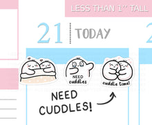 Load image into Gallery viewer, S_623 Squidge Needs Cuddles! | Squidge Stickers | Planner Stickers