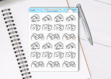 Load image into Gallery viewer, S_624 Squidge Loves Couple Time | Squidge Stickers | Planner Stickers