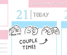 Load image into Gallery viewer, S_624 Squidge Loves Couple Time | Squidge Stickers | Planner Stickers