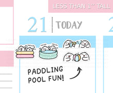Load image into Gallery viewer, S_632 Paddling Pool | Squidge Stickers | Planner Stickers