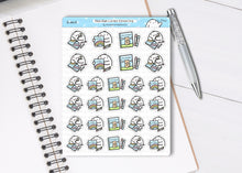 Load image into Gallery viewer, S_645 Colouring Book | Squidge Stickers | Planner Stickers