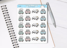 Load image into Gallery viewer, S_646 Road Trip | Squidge Stickers | Planner Stickers