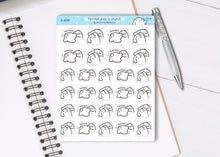 Load image into Gallery viewer, S_650 Physiotherapy | Squidge Stickers | Planner Stickers