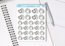 Load image into Gallery viewer, S_655 Running Late | Squidge Stickers | Planner Stickers