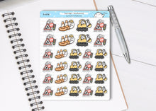 Load image into Gallery viewer, S_656 Roadworks | Squidge Stickers | Planner Stickers