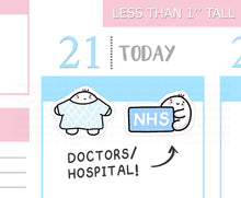 Load image into Gallery viewer, S_665 NHS Appointment | Squidge Stickers | Planner Stickers