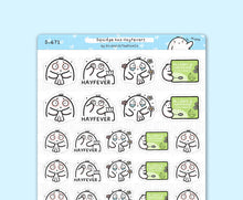 Load image into Gallery viewer, S_671 Hayfever | Squidge Stickers | Planner Stickers