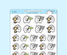 Load image into Gallery viewer, S_673 Starting/Finishing Flags | Squidge Stickers | Planner Stickers